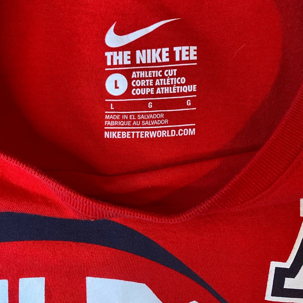 Nike Arizona Wildcat Nation red t-shirt size L - Picture 2 of 3